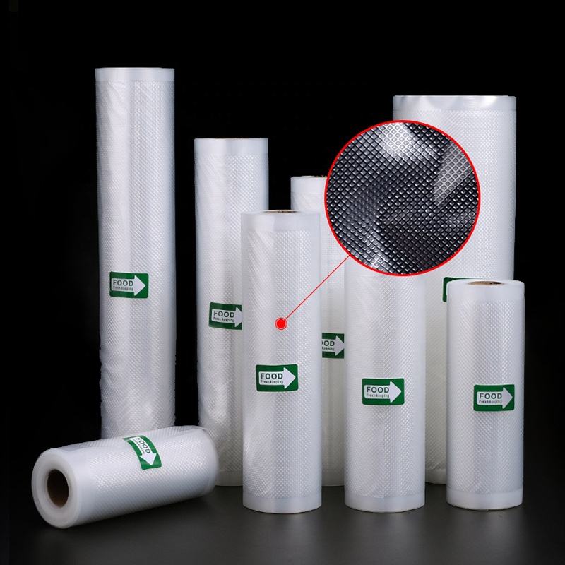 Meal Prep Vacuum Seal Containers - 500cm/Roll Kitchen Vacuum Sealer Bags Reusable