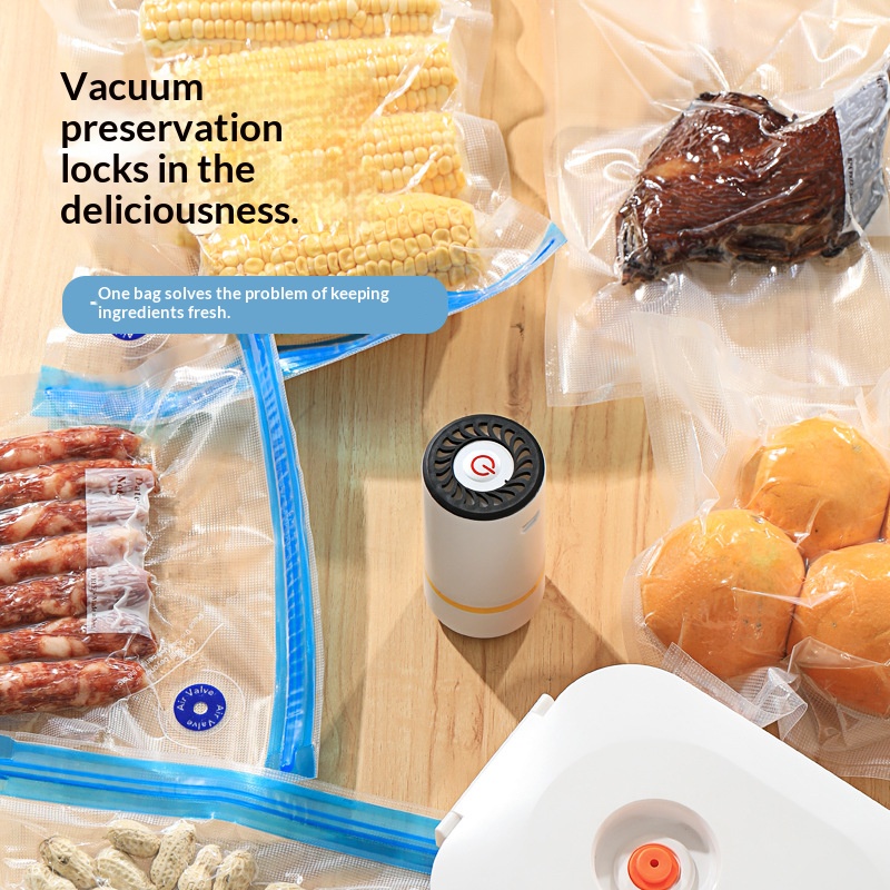 Mini USB Electric Handheld Vac - Meal Prep Vacuum Seal Containers recension och pris