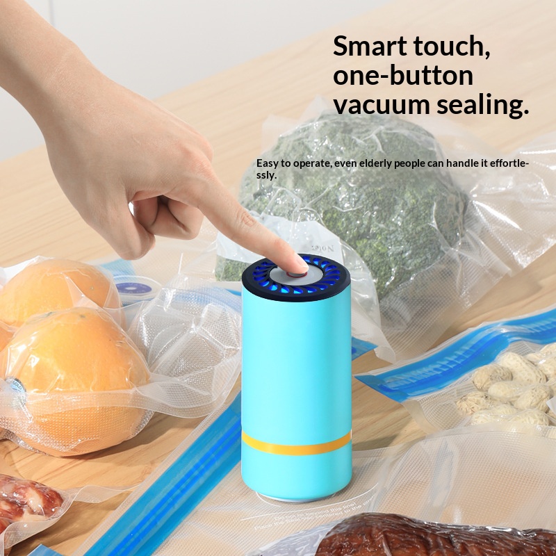 Mini USB Electric Handheld Vac - Meal Prep Vacuum Seal Containers recension och pris