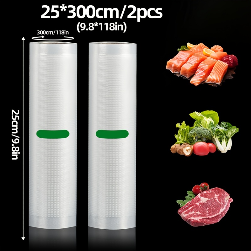 2-Pack 3M Vacuum Sealer Rolls: - Meal Prep Vacuum Sealer recension och pris