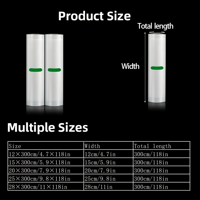 2-Pack 3M Vacuum Sealer Rolls: - Meal Prep Vacuum Sealer recension och pris