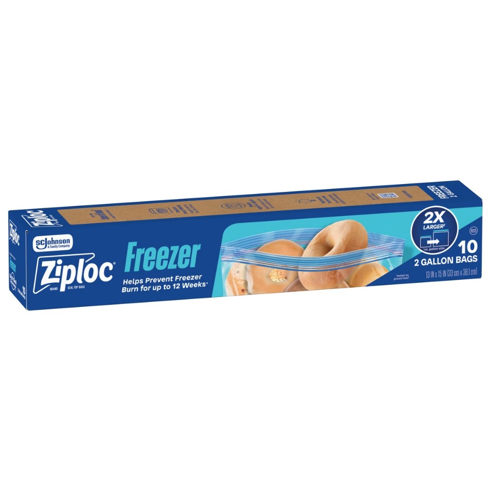 Two Gallon Freezer Bags for Fo - Meal Prep Food recension och pris