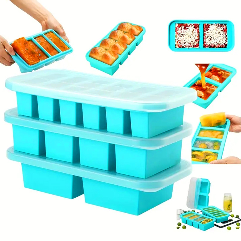Silicone Freezing Mold Gift Se - Meal Prep Chia Pudding recension och pris
