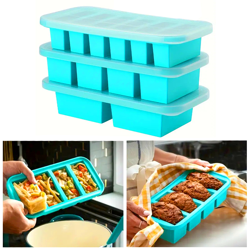 Silicone Freezing Mold Gift Se - Meal Prep Chia Pudding recension och pris