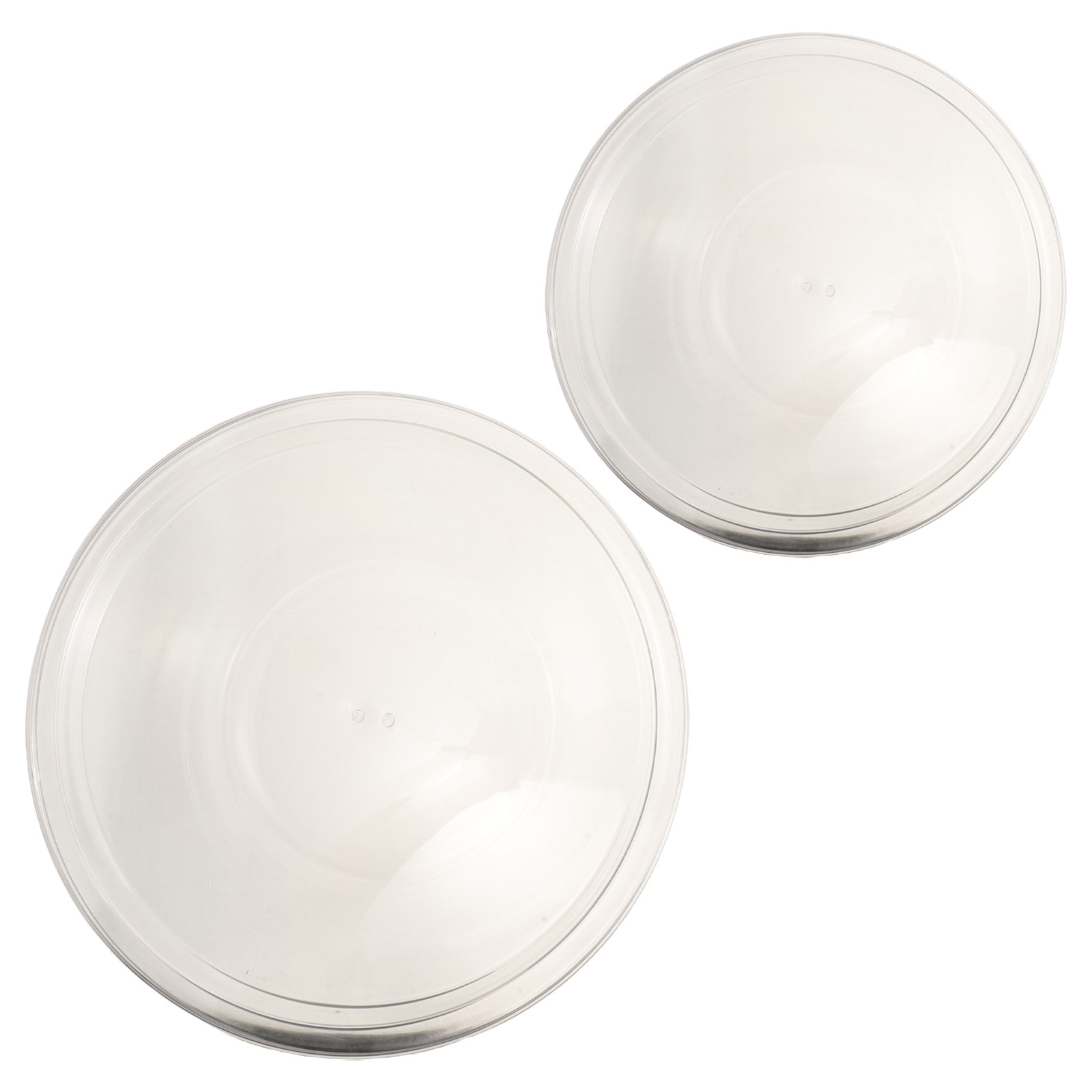 2Sets Salad Mixing Bowls Plast - Meal Prep Food recension och pris