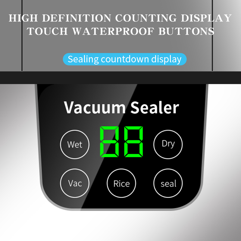 Electric Vacuum Sealer 65KPA S - Meal Prep Vacuum Sealer recension och pris