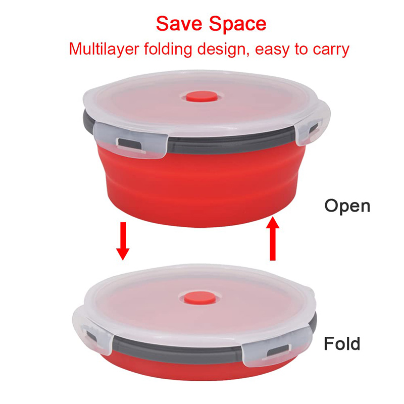 Collapsible Food Storage Conta - Meal Prep Chia Pudding recension och pris