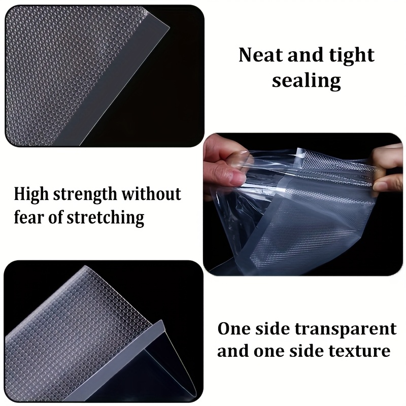 50Pcs + 50Pcs Vacuum Sealer Ba - Meal Prep Vacuum Seal Containers recension och pris