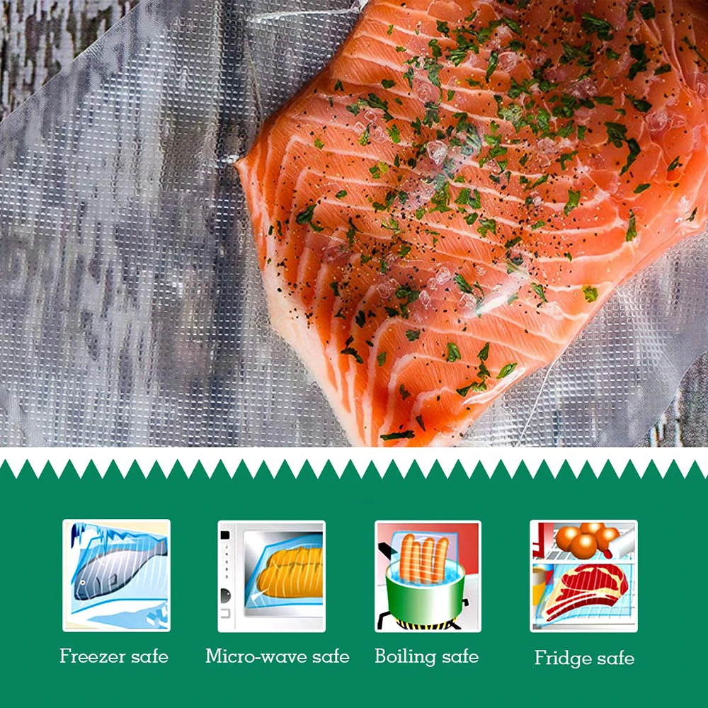 Sous Vide Roll Bags for Vacuum - Meal Prep Vacuum Seal Containers recension och pris
