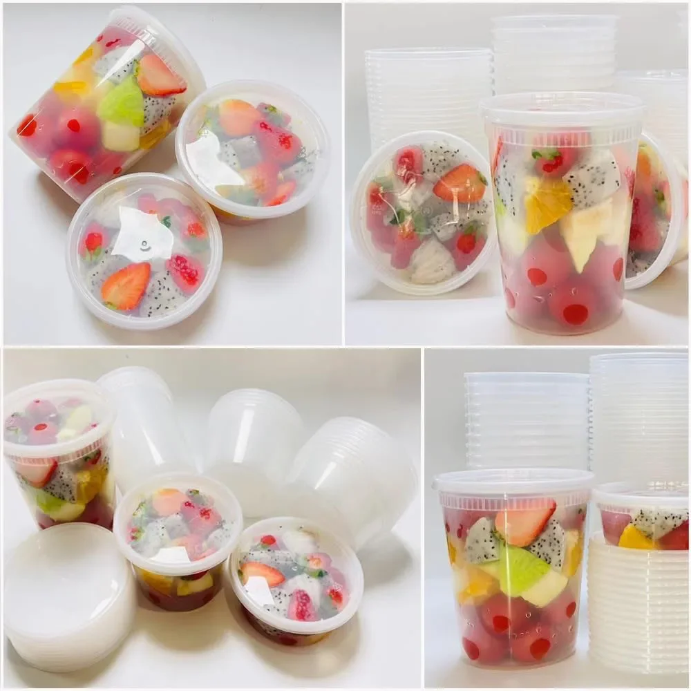 Food Storage Containers with L - Meal Prep Food recension och pris